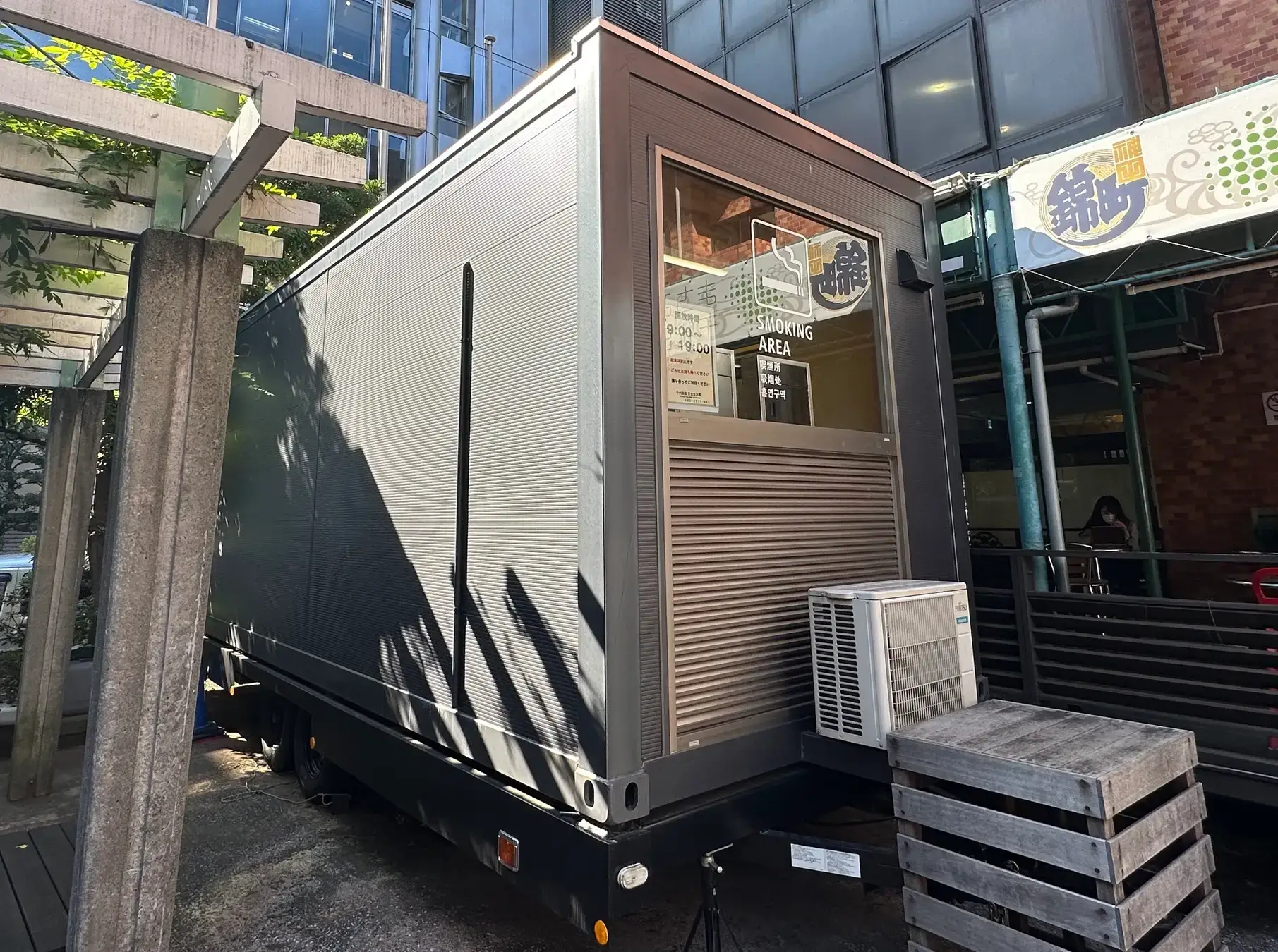 楽しみながらポイ捨てを減らす投票型喫煙所『ASK THE TOBACCO TAKEBASHI SECOND』の設置開始