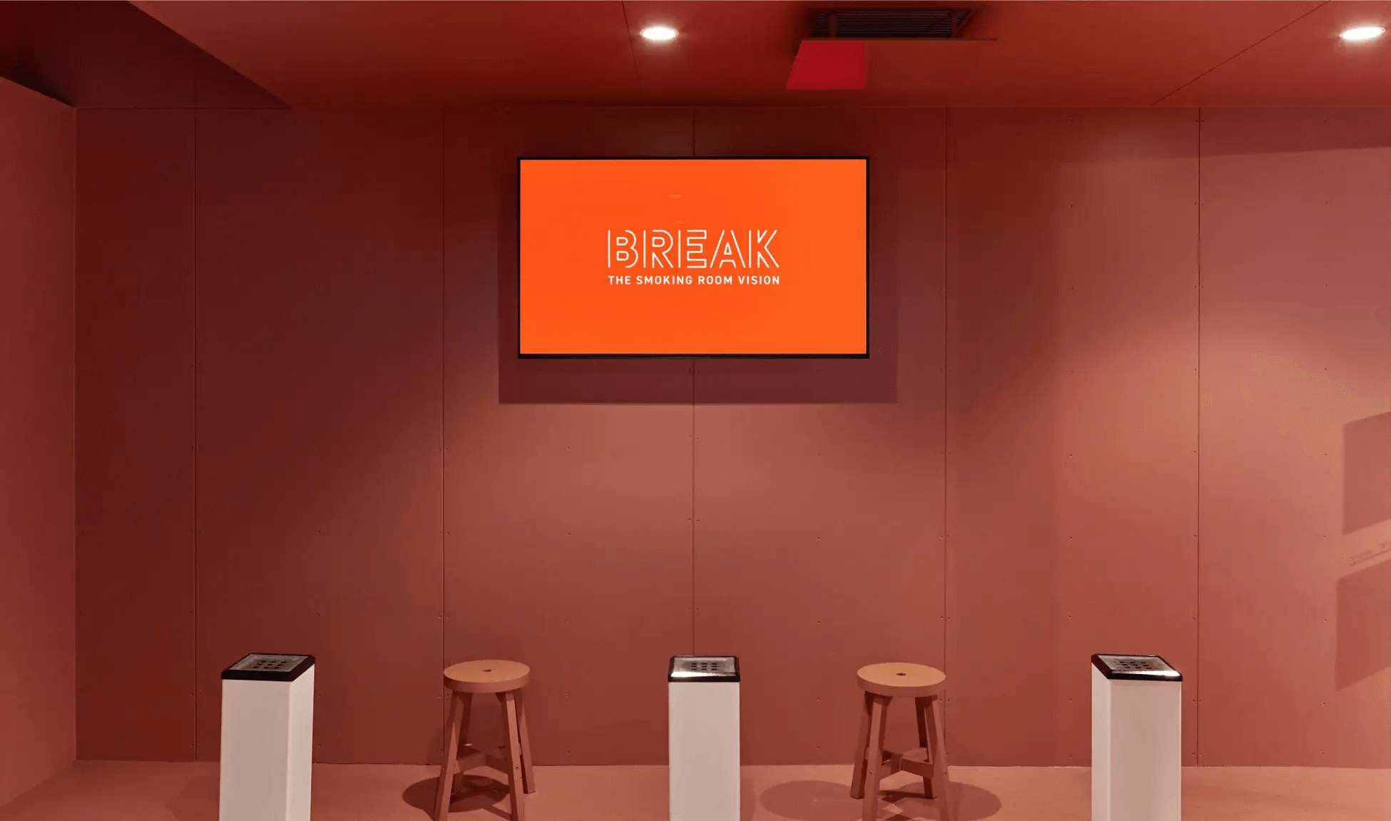 オフィス喫煙所サイネージ「BREAK」　、設置施設の拡充で月間想定リーチ数400万人を突破